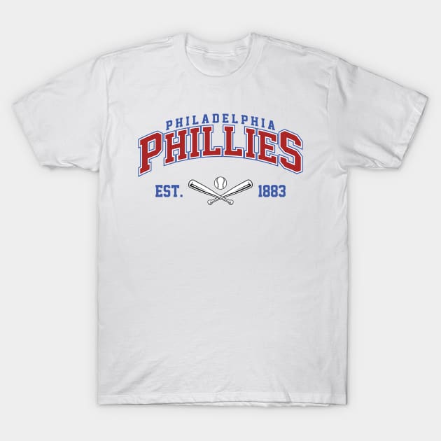 Retro Phillies T-Shirt by Cemploex_Art